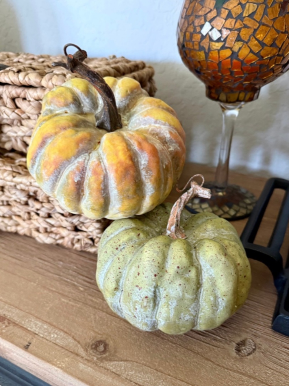 Rustic Fall Pumpkins